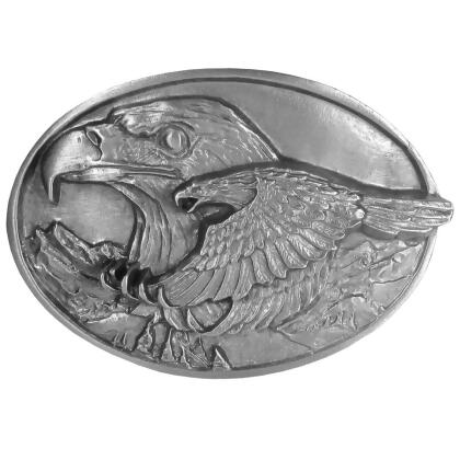 Siskiyou Y50 2 in. Double Eagle Antiqued Belt Buckle