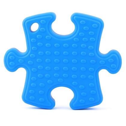 The Pencil Grip TPG433-3 Puzzle Piece Teether - Pack of 3