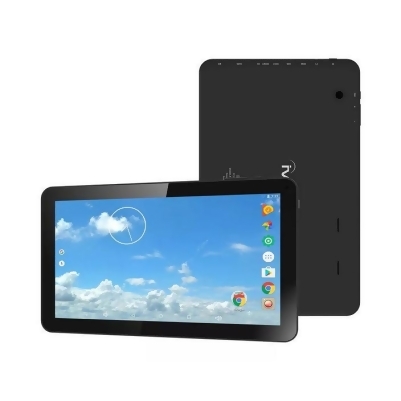iView IVIEW-1170TPC-BK 10.1 in. 1024 x 600 High Resolution Cortex A53 Quad Core 1.2GHz 1 GB DDR3 & 16 GB Android Tablet, Black 
