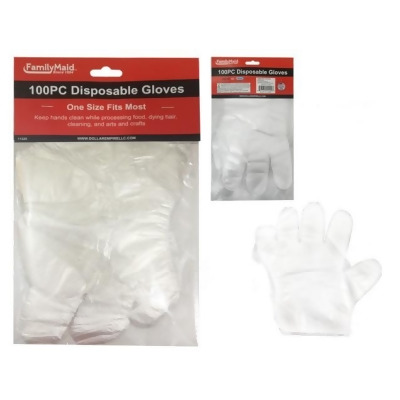 Familymaid 11020 Disposable Gloves - 100 Piece 