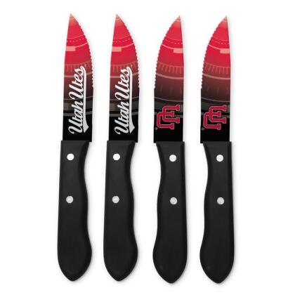 Collection SKUUT1301 NCAA Utah Utes Steak Knives