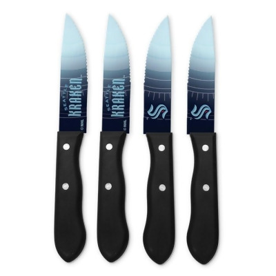 Collection SKNHL6701 NHL Seattle Kraken Steak Knives 