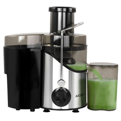 Aicook AMR526 Centrifugal Self Cleaning Juicer & Juice Extractor, Silver 