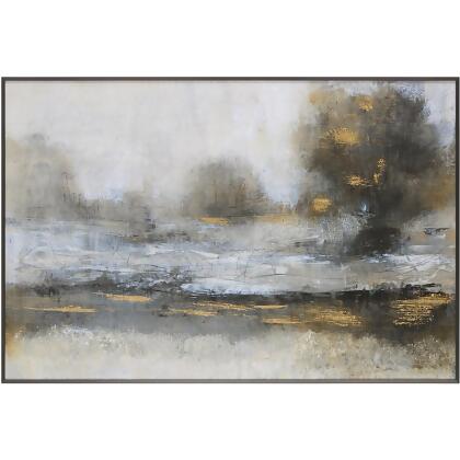 Uttermost 41437 Gilt Misty Landscape Framed Print 