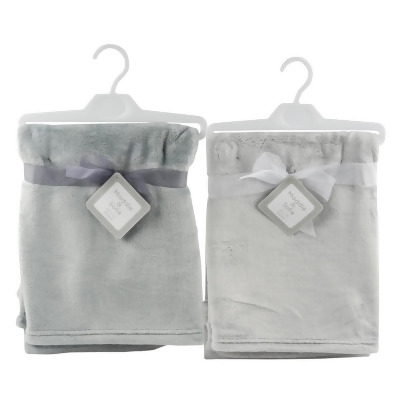 DDI 2364313 30 x 30 in. Baby Blankets, Grey - Size 0-9M - Case of 60 