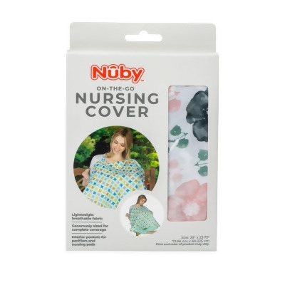 DDI 2362485 Nuby On The Go-Nursing Covers with Prints & Colors Vary - Case of 24 