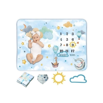 DDI 2363971 40 x 60 in. Baby Monthly Calendar Blankets - Case of 24 