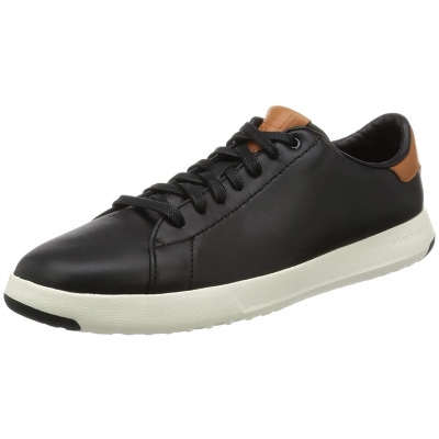 Cole Haan C23877-9.5 Mens Grandpro Tennis Fashion Sneaker, Black & British Tan - Size 9.5 