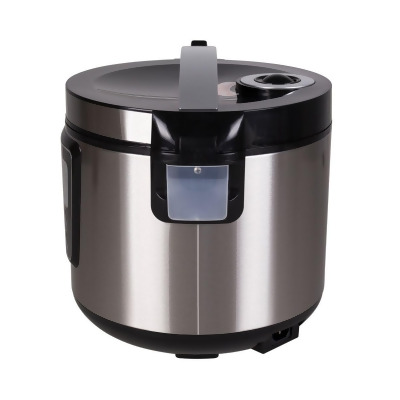 Tayama DRC-180SB 20-Cup Stainless Steel Digital Multi-Function Rice Cooker & Food Steamer 