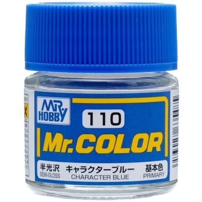 Mr Hobby GUZC110 Character Blue Semi Gloss Acrylic Paint 