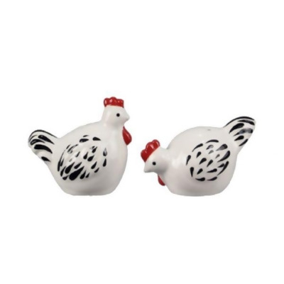 Iwgac 049-18926 Ceramic Chicken Salt & Pepper Set 