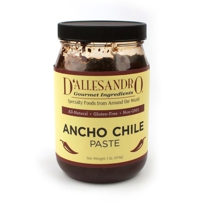 Woodland Foods 258264 Ancho Chile Paste, 4 / 1 Pound Jar Case 