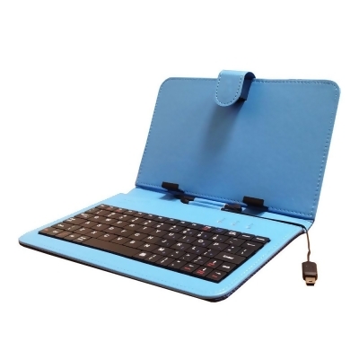 Supersonic SC-107KB BLUE 7' Tablet Keyboard and Case Compatible with Windows & Android (SC-107KB) BLUE 