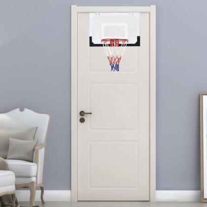 Over-The-Door Basketball Hoop with Basketball & Pump