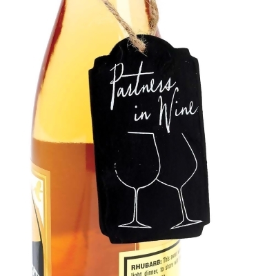 Dicksons 240010 WINE BOTTLE TAG PARTNERS IN 