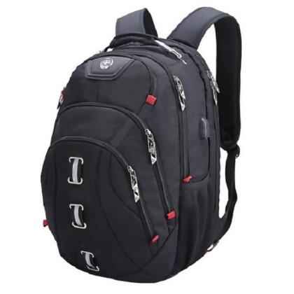 Swissdigital SD-857 Business Pixel Backpack, Black