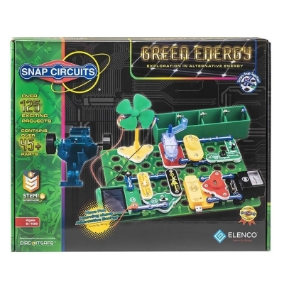 Elenco Electronics EE-SCG225 Snap Circuits - Green Energy 