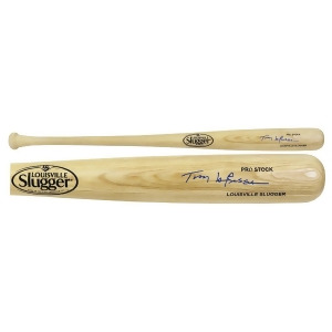 Schwartz Sports Memorabilia LARBAT111 MLB Tony LaRussa Signed Louisville Slugger Pro Blonde Baseball Bat