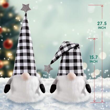 Wow 400033 Gnome Tree Top, Wihte & Black 