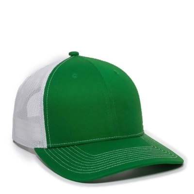 Outdoor Cap 00885792809945 Ultimate Trucker Cap, Kelly Green & White - One Size 