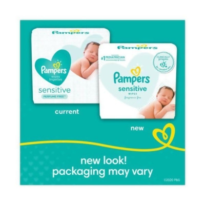 Procter & Gamble PGC87076 Sensitive Sensitive Baby Wipes - 8 per Case - Case of 56 