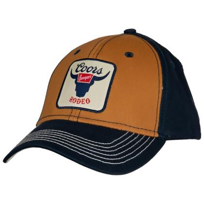 Coors 845588 Coors Banquet Rodeo Cotton Twill Snapback Hat