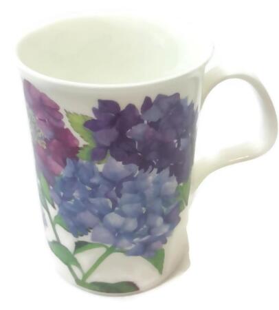 Roy Kirkham ER2112P2 Lancaster Mug - Hydrangea Set of 2 