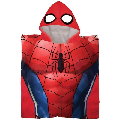 Spider-Man 849457 Spider-Man Kids Beach Towel Hooded Poncho 