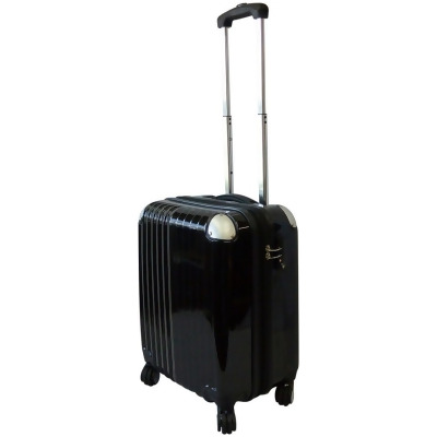 Karriage-Mate PC001713A-B Hardside Expandable Luggage with Spinner Wheels & TSA Lock, Black 