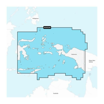 Garmin 010-C1222-20 Central W. Papua & E. Sulawesi Navionics Vision Map 
