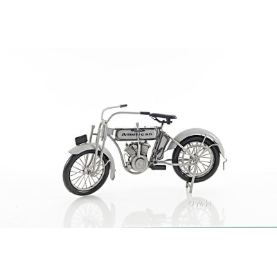 HomeRoots 401130 C1911 Harley-Davidson V-Twin Motorcycle Model Sculpture 