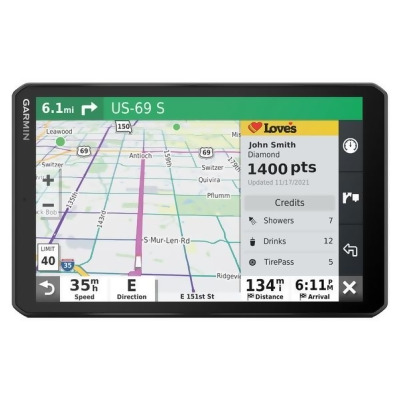 Garmin 010-02740-00 8 in. GPS Truck Navigator with Accessories Bundle 
