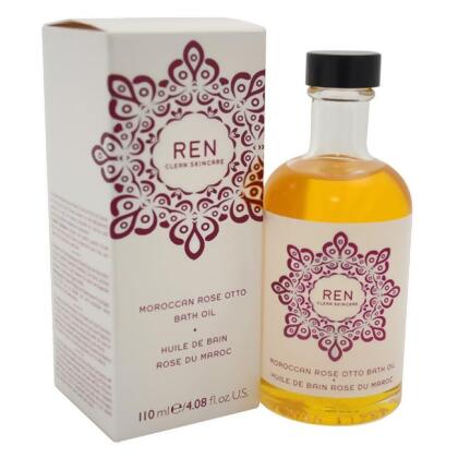 REN U-SC-4326 Moroccan Rose Otto Bath Oil for Unisex - 3.7 oz