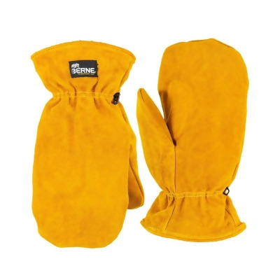 Berne GLV95GLD520 Sherpa Lined Mitten Gloves, Gold - 2XL 