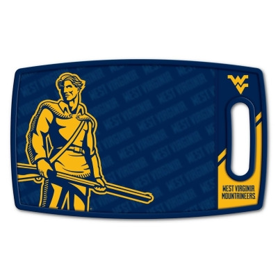 YouTheFan 1905244 NCAA West Virginia Mountaineers Logo Series Cutting Board 