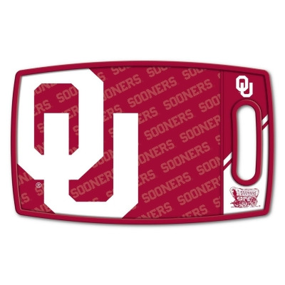 YouTheFan 1905060 NCAA Oklahoma Sooners Logo Series Cutting Board 