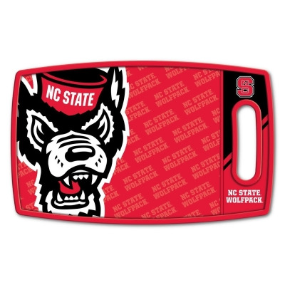 YouTheFan 1905022 NCAA NC State Wolfpack Logo Series Cutting Board 