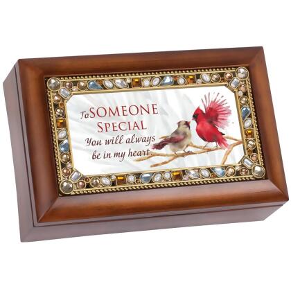 Dicksons PJ323WG Petite Music Box Someone Special Jeweled 