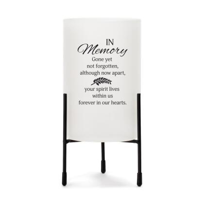 Dicksons HGC21W Hurricane Candleholder In Memory-Gone 