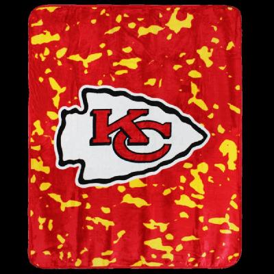 College Covers CCNFLTHSMKCC 50 x 60 in. NFL Kansas City Chiefs Throw Blanket 
