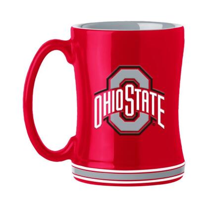 Logo Chair 191-C14RM 14 oz NCAA Ohio State Buckeyes Relief Mug