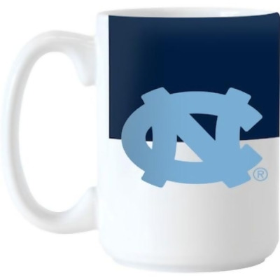 Logo Chair 185-C15M-11 15 oz NCAA North Carolina Tar Heels Colorblock Sublimated Mug 
