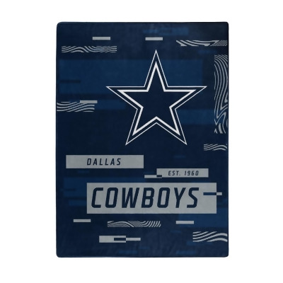 Northwest 9060433337 60 x 80 in. Raschel Digitize Design Dallas Cowboys Blanket 