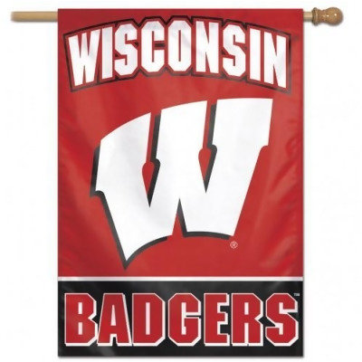 Wisconsin Badgers Banner 28x40 Vertical 