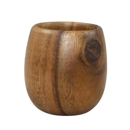 Acacia Wood Cup Set