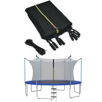 Total Tactic TW10015 15 ft. Replacement Weather-Resistant Trampoline Safety Enclosure Net 