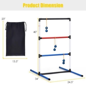 Total Tactic Sp36976 Ladder Ball Toss Game Bolas Score Tracker Carrying Bag - All