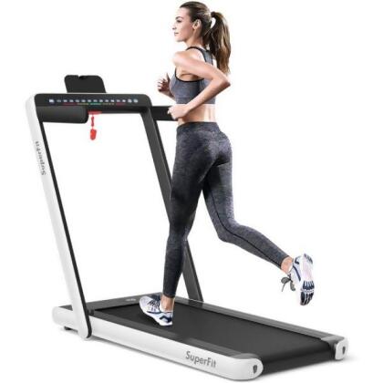 Folding treadmill outlet electric motorized