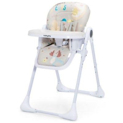 Total Tactic AD10014SL Baby High Folding Feeding Chair with Multiple Recline & Height Positions, Gray 