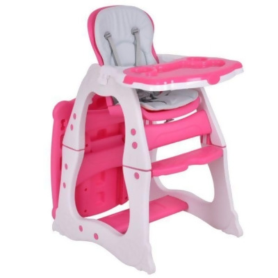 Total Tactic BB4640RE 3-in-1 Infant Table & Set Baby High Chair, Red 
